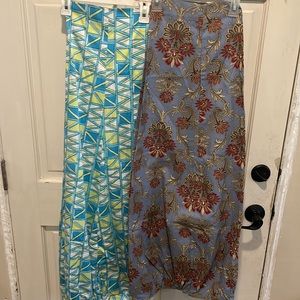Talbots plus size capri pants - Bundle of two pairs.  Women's size 24W.  (P99)
